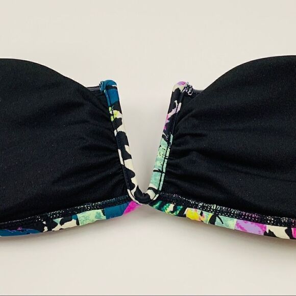 H&M Floral Jungle Leopard Bikini 12/4 - Picture 5 of 12